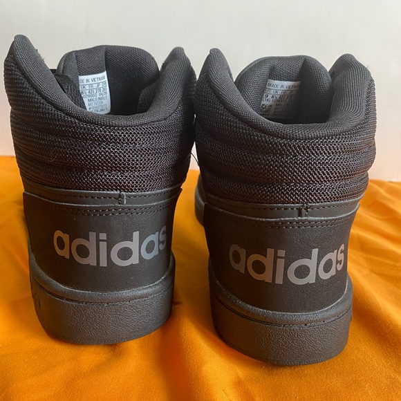 Men’s Adidas Hoop 3.0 Mid Sneakers - Black Size 9 - Picture 3 of 8